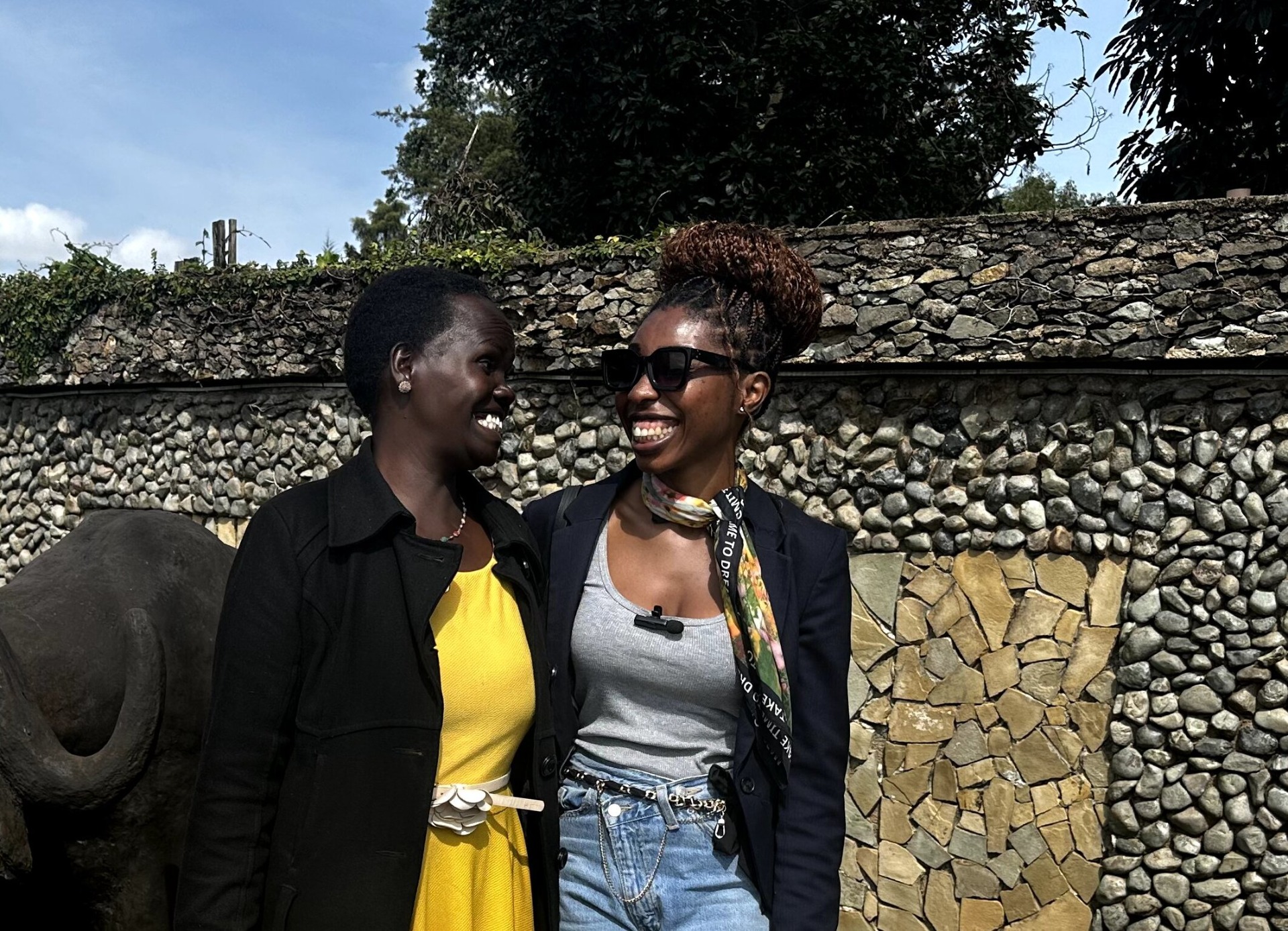 Úbūchi founder with Kericho's women community leader 